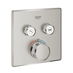 GROHE Façade avec mitigeur thermostatique baignoire encastré 2 sorties 29124DC0