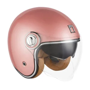 Casque Moto Jet Heritage Or Rose | NOX
